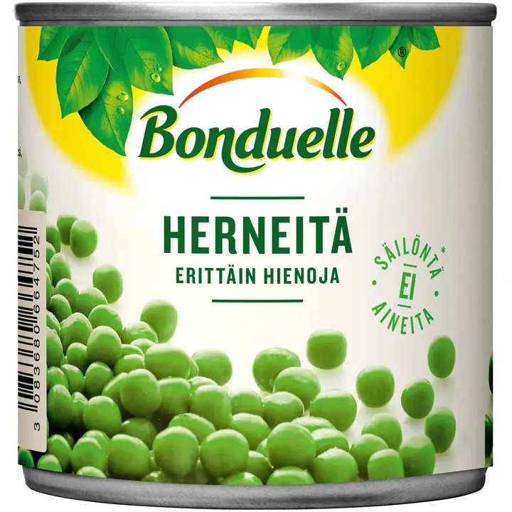 Bonduelle 400g/280g Erittäin hienoja herneitä säilyke
