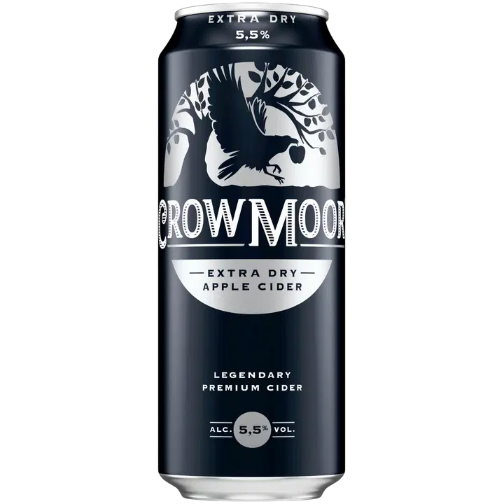 Crowmoor Extra Dry omenasiideri 5,5 % tölkki 0,5 L