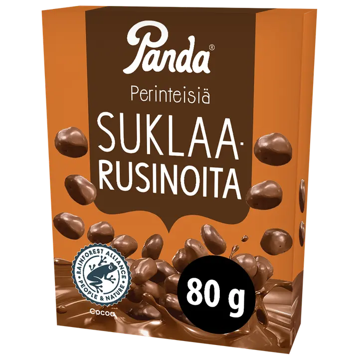 Panda suklaarusinoita 80g