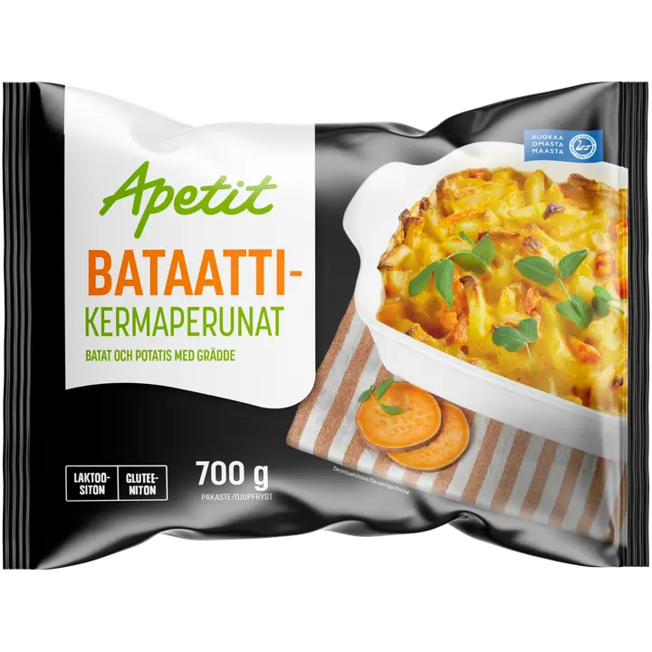 Apetit Bataatti-kermaperunat pakaste 700g
