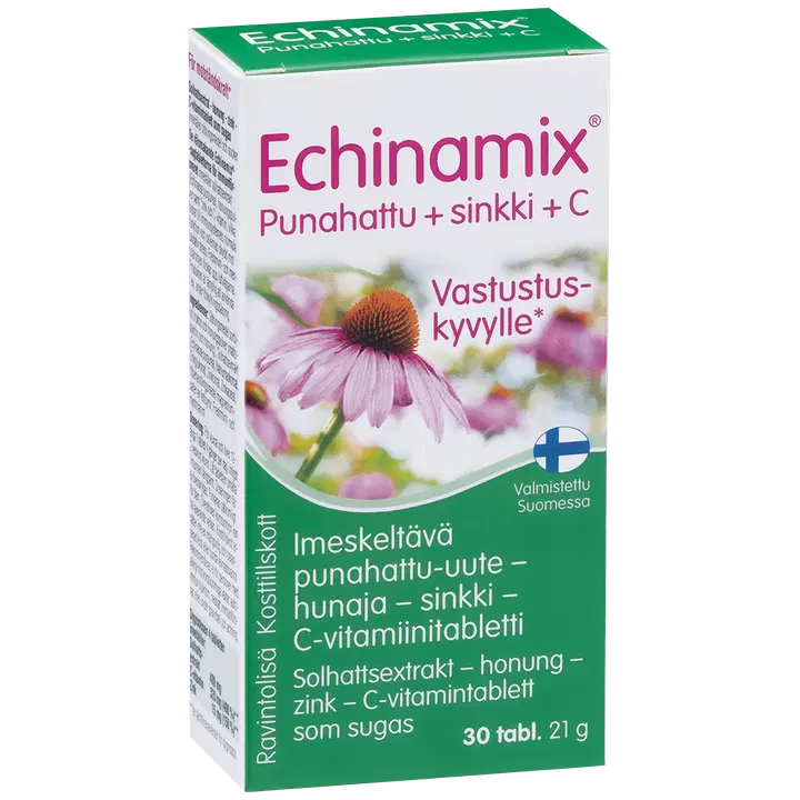 Echinamix Punahattu + sinkki + C 30 tabl