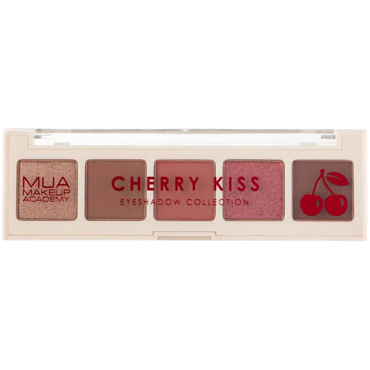 MUA lauvärvipalett Cherry Kiss 5 tooni