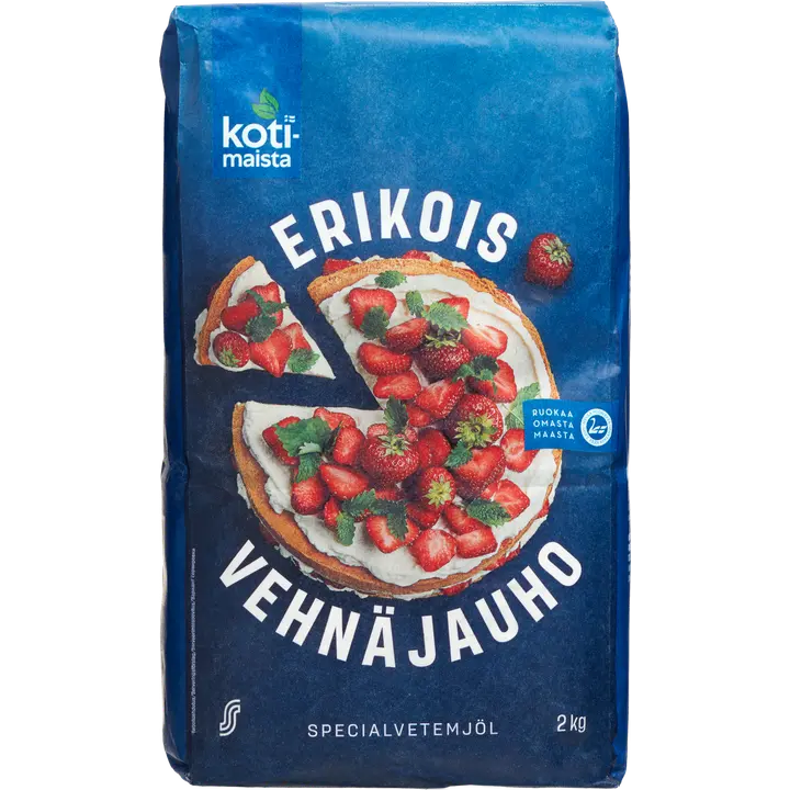 Kotimaista erikoisvehnäjauho 2 kg