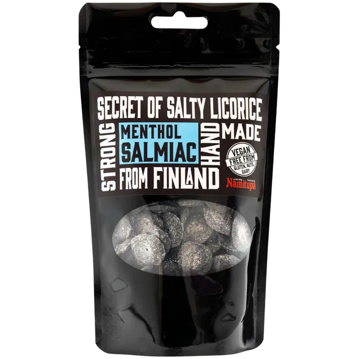 Namitupa Secret of Salty Licorice Menthol Salmiac - Mentholsalmiakki 100g