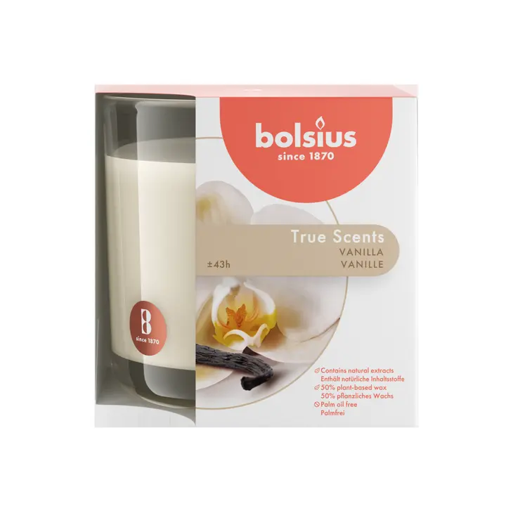 Bolsius lõhnaküünal 95/95 TS vanilje