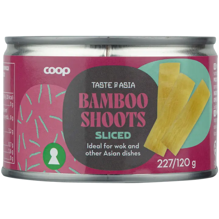 Coop viilutatud bambusevõrsed 227/120 g