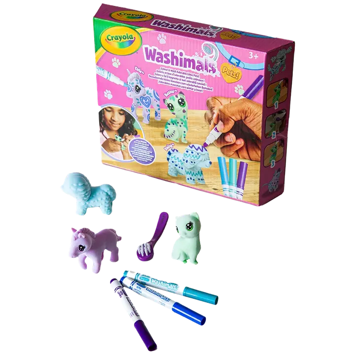 WASHIMALS PASTELSED LEMMIKLOOMAD 3TK