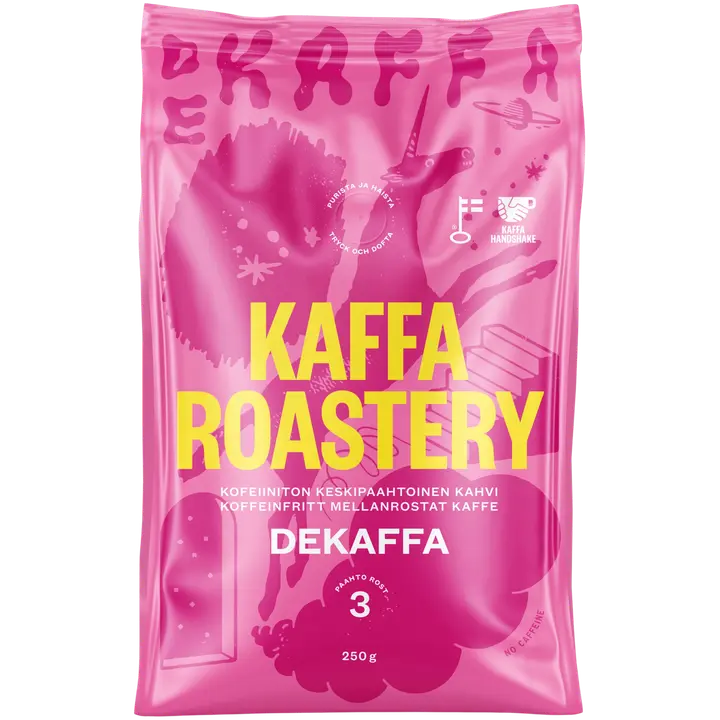 Kaffa Roastery Dekaffa kofeiiniton kahvipapu 250g
