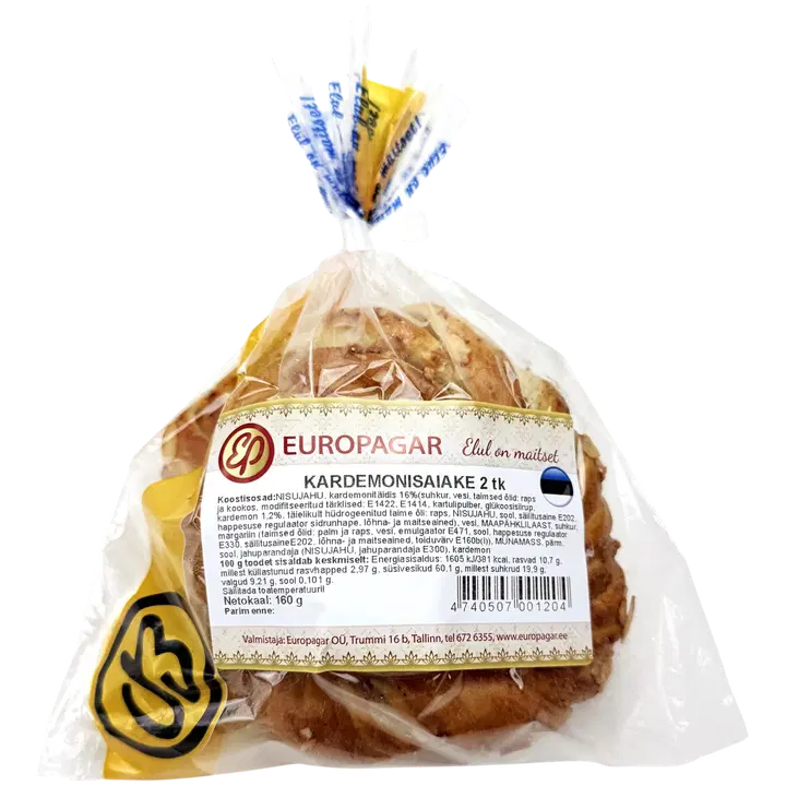 Europagar Kardemonisaiake 2 tk 160 g