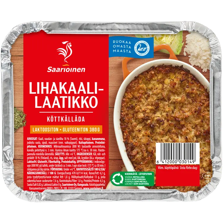 Saarioinen Lihakaalilaatikko 380g