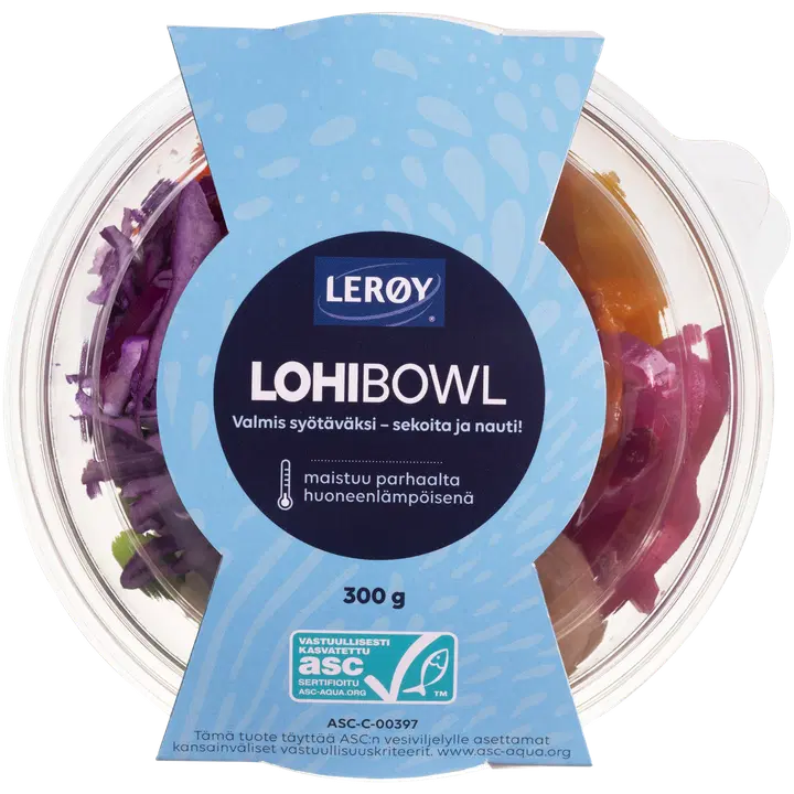 Lerøy lohibowl ASC 300g