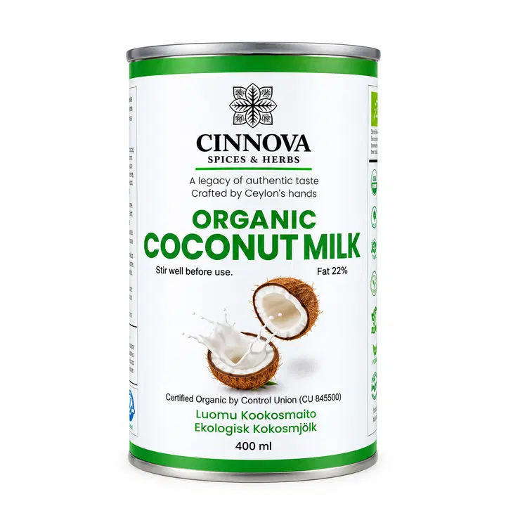 Cinnova luomu kookosmaito 400ml
