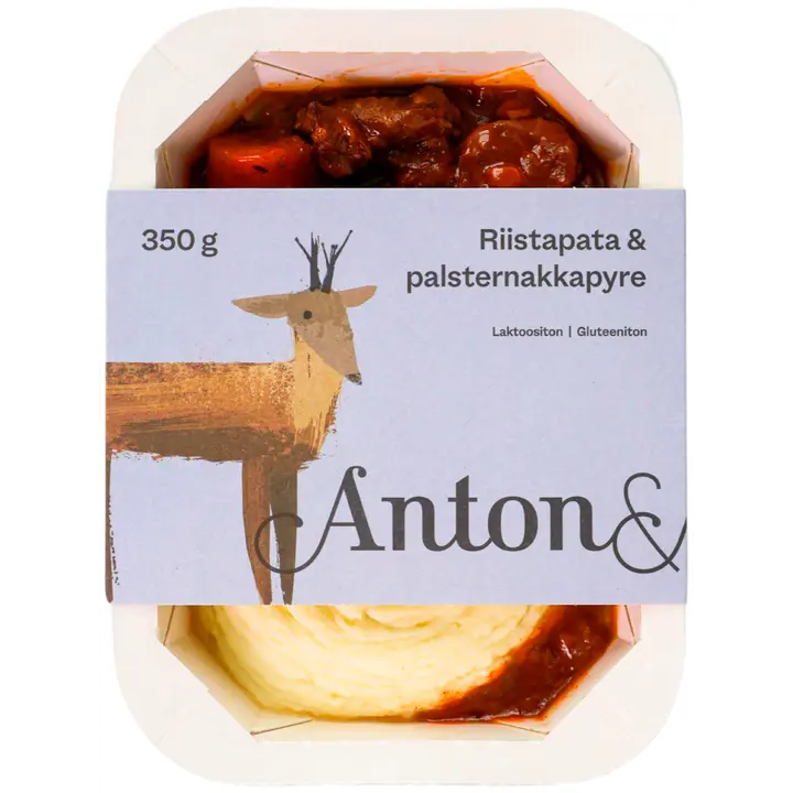 Anton&Anton Riistapata & palsternakkapyree 350g