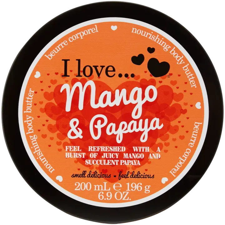 I Love... vartalovoi 200ml Mango & Papaya