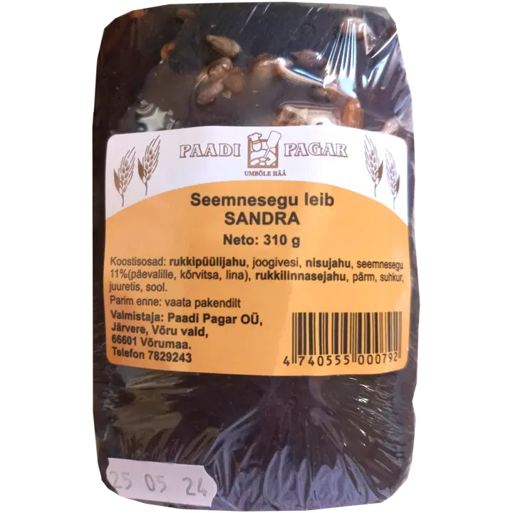 Paadi Pagar Seemneseguleib Sandra 310  G