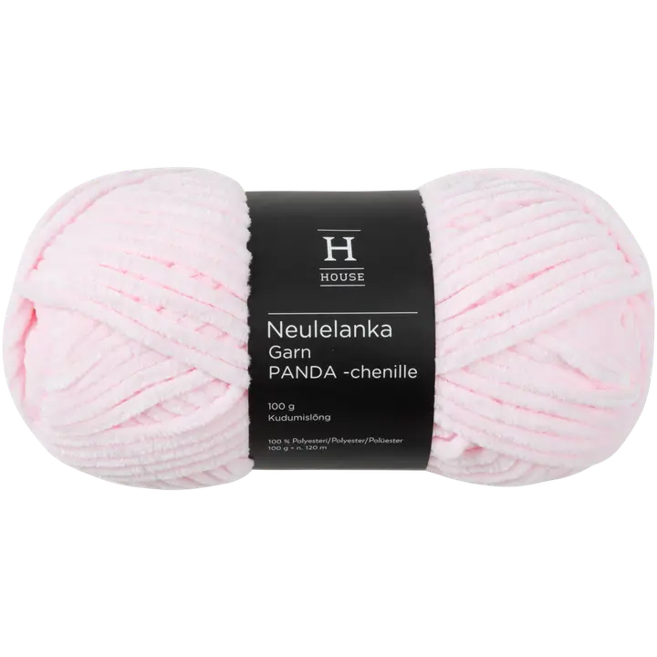 House lanka Panda chenill 100g cinderella pink