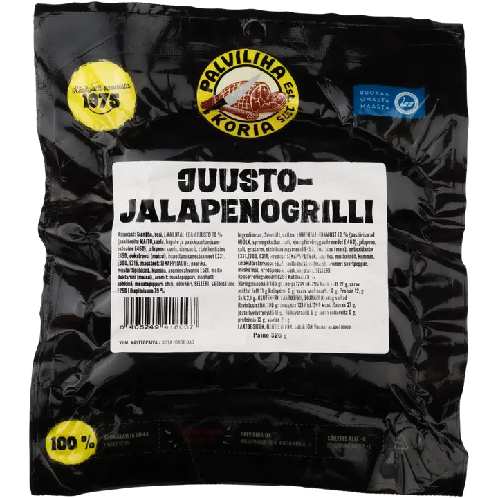 Palviliha Juustojalapenogrilli 320 g