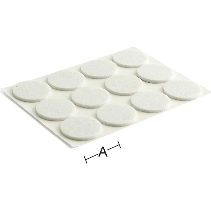 Habo huopatassu 106 Ø38mm valkoinen 4kpl