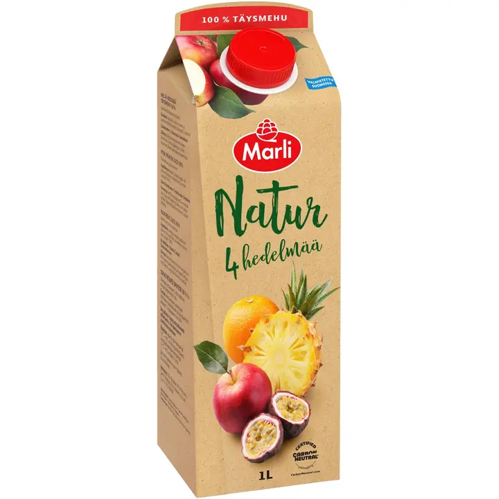 Marli Natur Neljä Hedelmää täysmehu 1 L