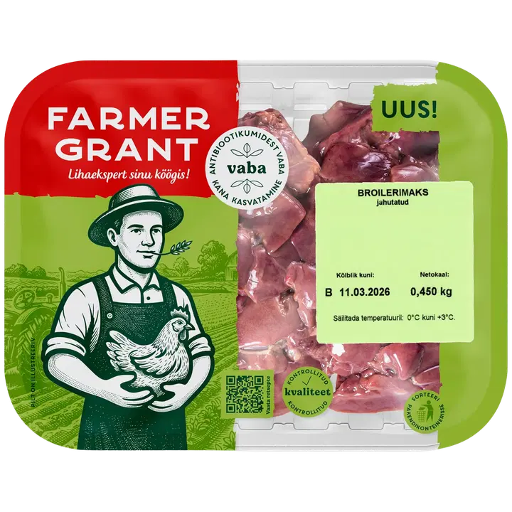 Farmer Grant Broilerimaks 450 g
