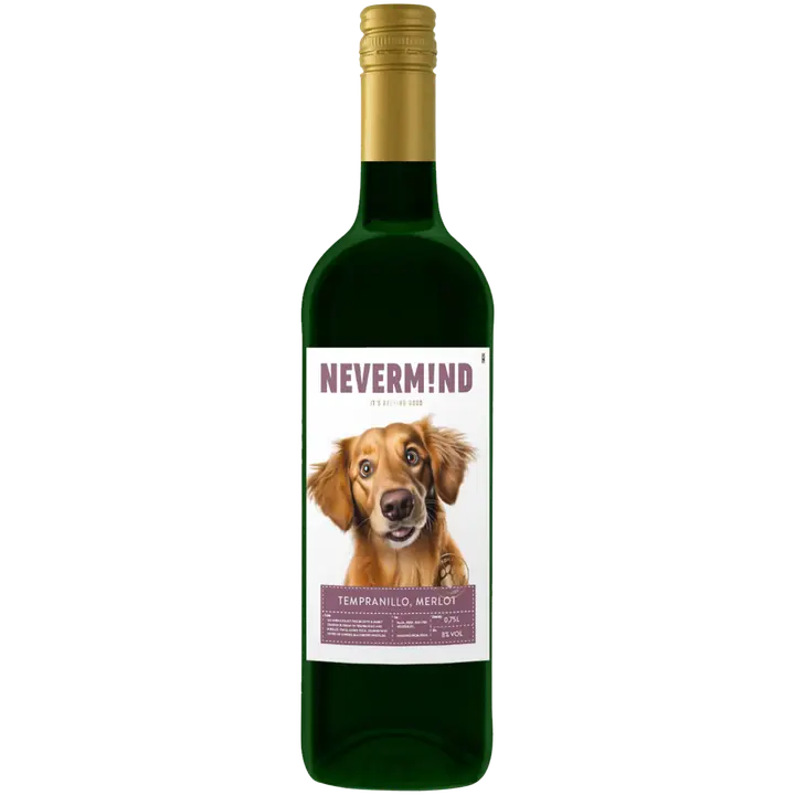 Nevermind Tempranillo Merlot Spain 8 til-% 75cl plo
