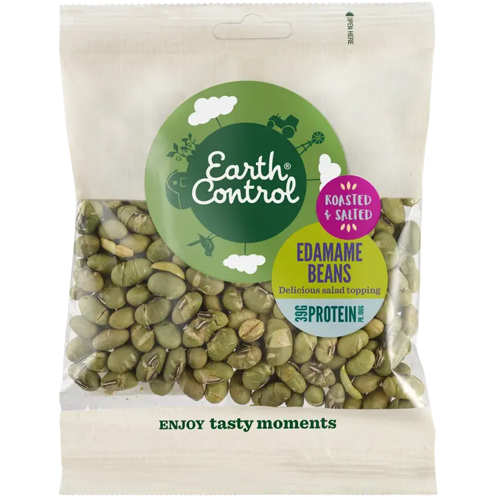 Earth Control Paahdetut & suolatut edamamepavut 100g