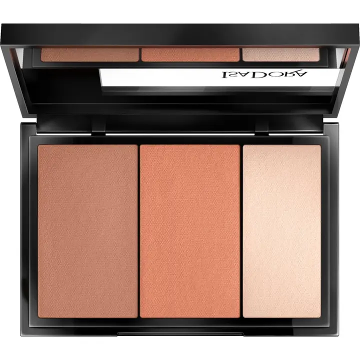 IsaDora Face Sculptor 3-in-1 Palette, Classic Nude, kasvopaletti 12 g
