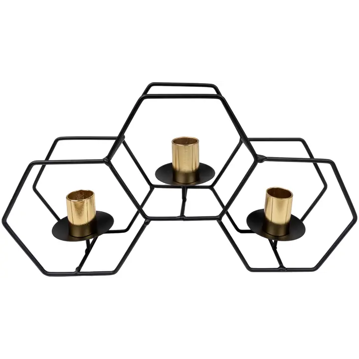 House metallinen kynttiläjalka Octo