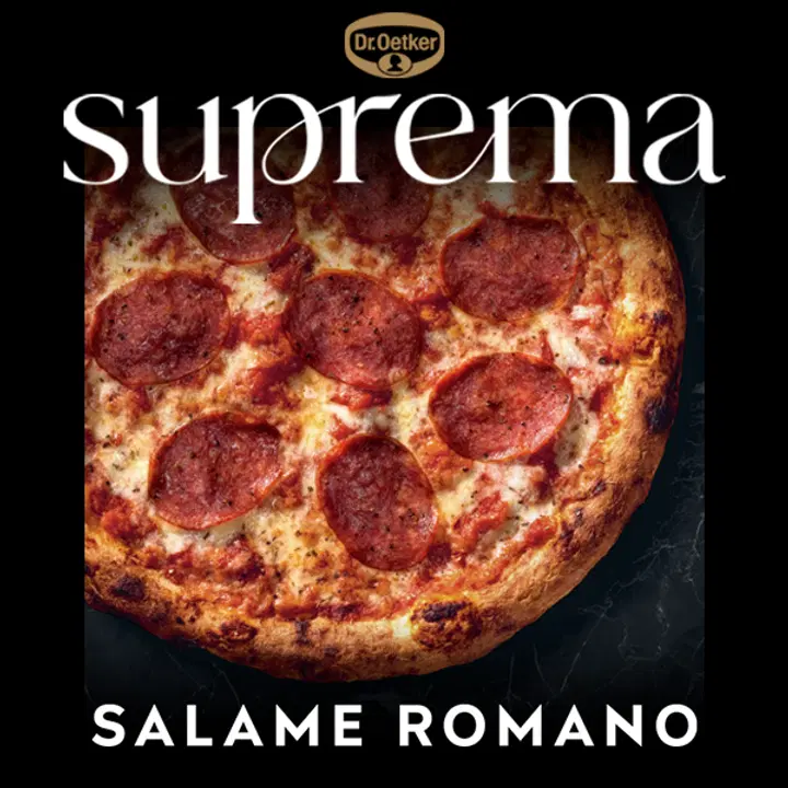 Dr. Oetker Suprema Salame Romano pakastepizza 487 g