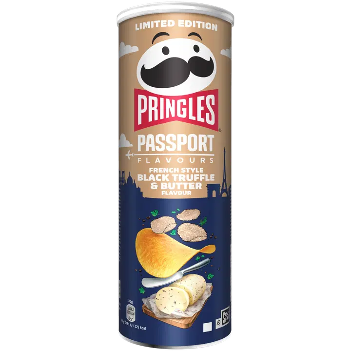 Kartulikrõpsud PRINGLES Must. trüvl.või 165g