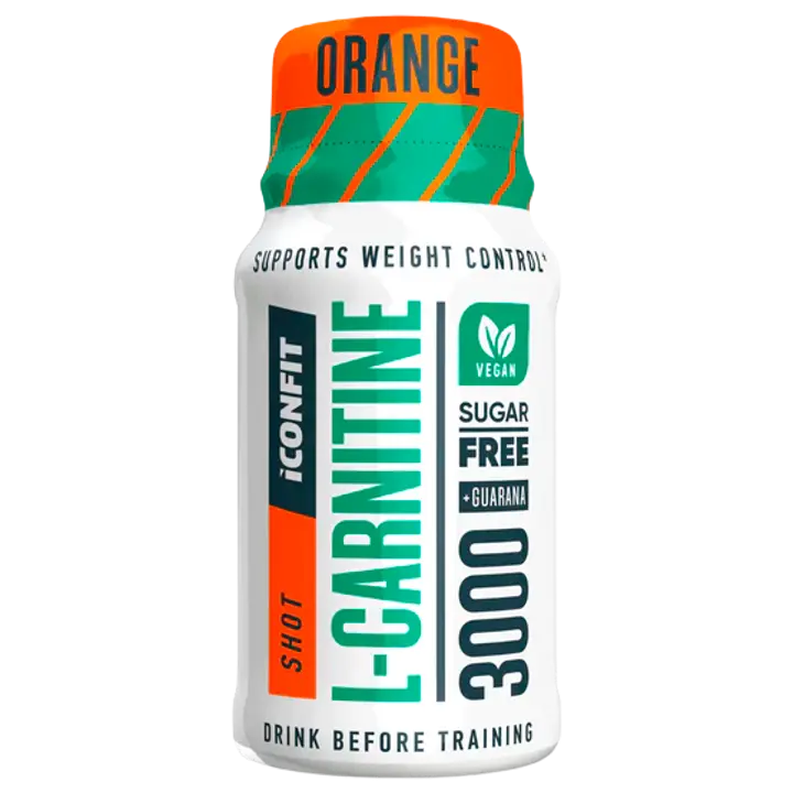 ICONFIT L-Karnitiini Shot 60ML - Apelsin