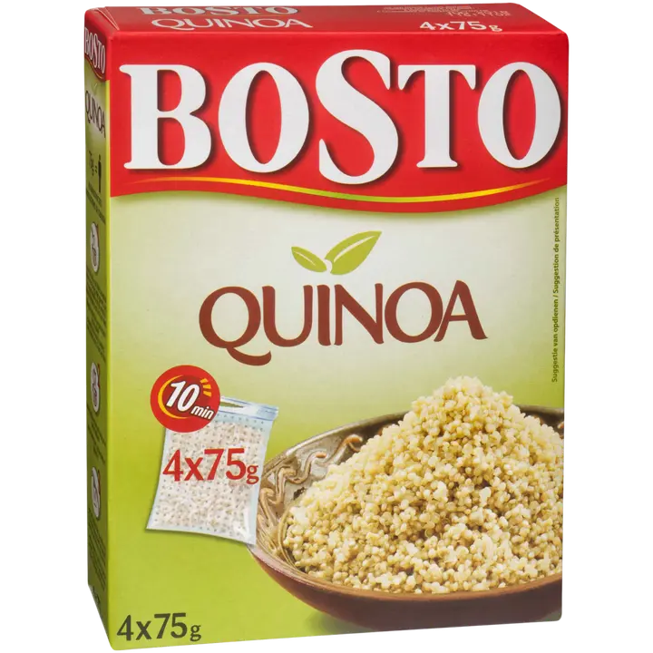 Bosto Quinoa, valge 4x75 g