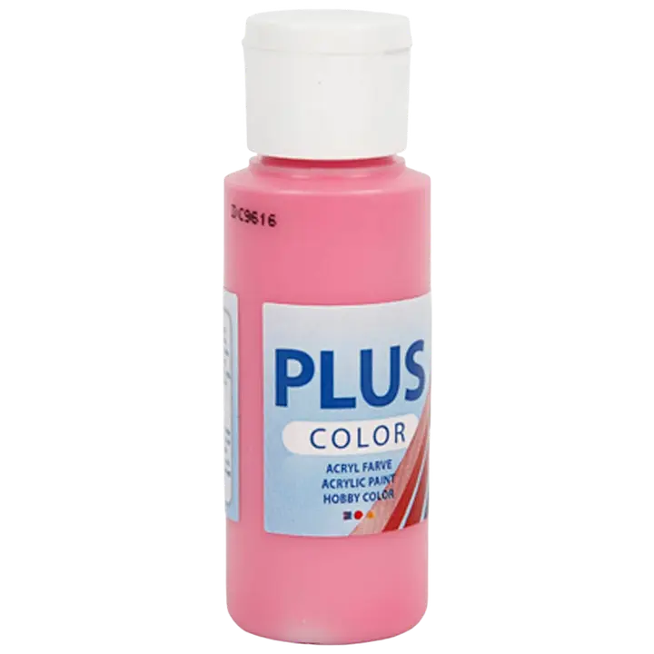 Plus Color askartelumaali 60 ml fuksia