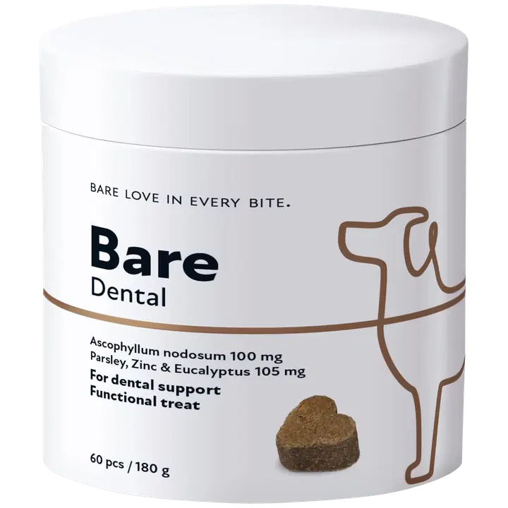 Bare Dental Funktionaalinen makupala 60 kpl 180 g