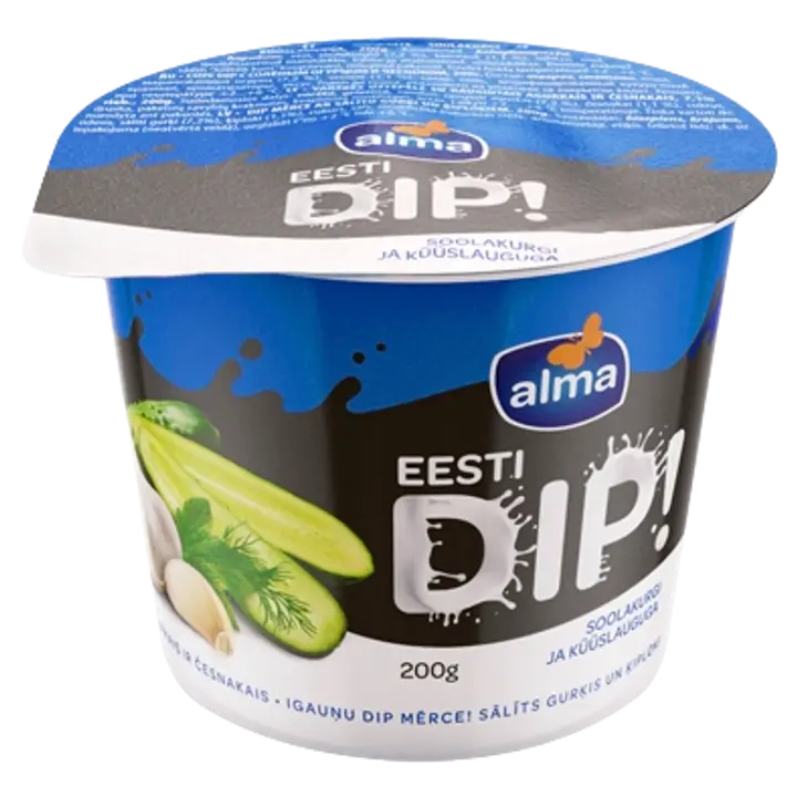 Alma Eesti dipikaste, soolakurgi-küüslaugu, 200 g