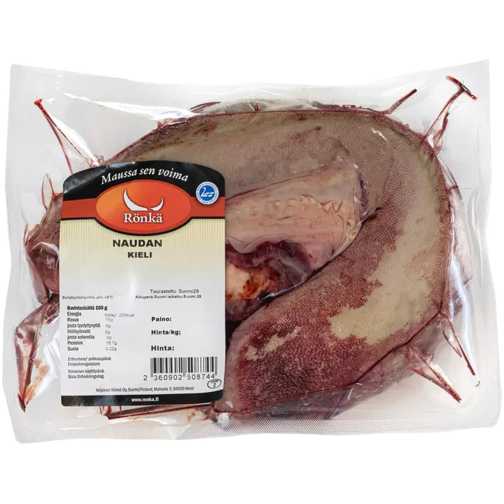 Rönkä Naudan kieli 1 kpl/vac
