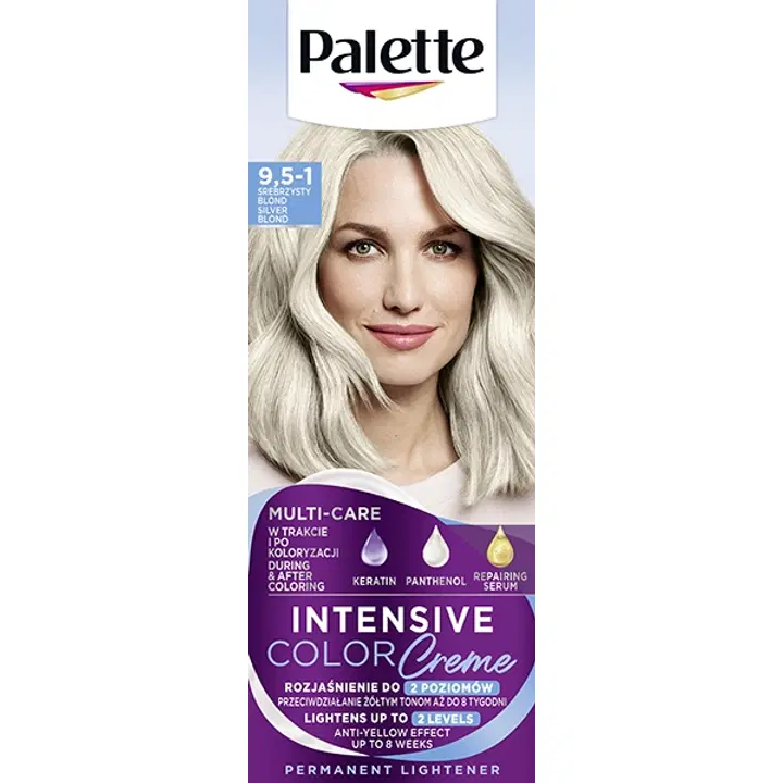 Palette icc püsivärv 9,5-1 (c9) hõbeblond