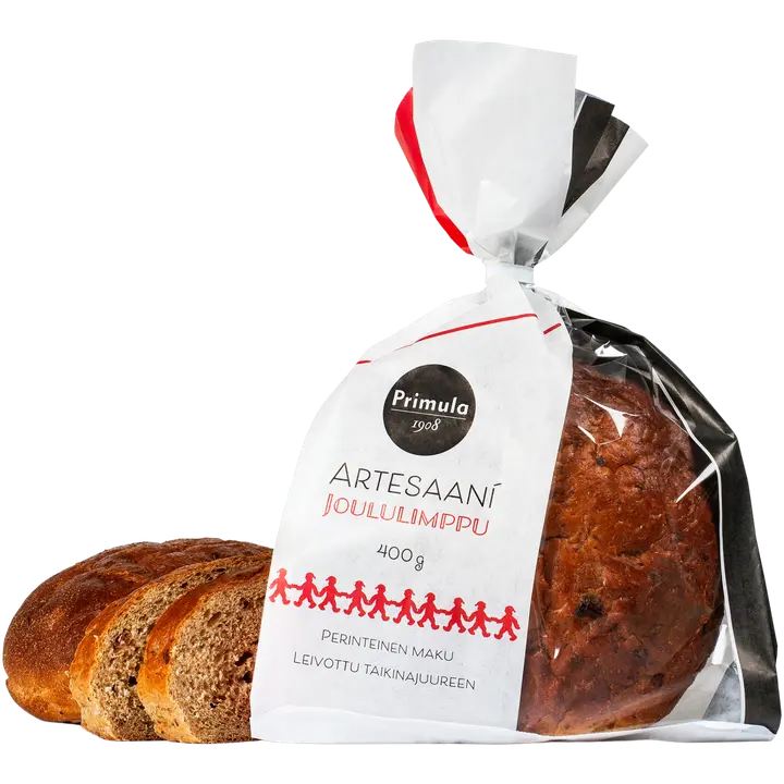 Primula Artesaani joululimppu 400 g sekaleipä