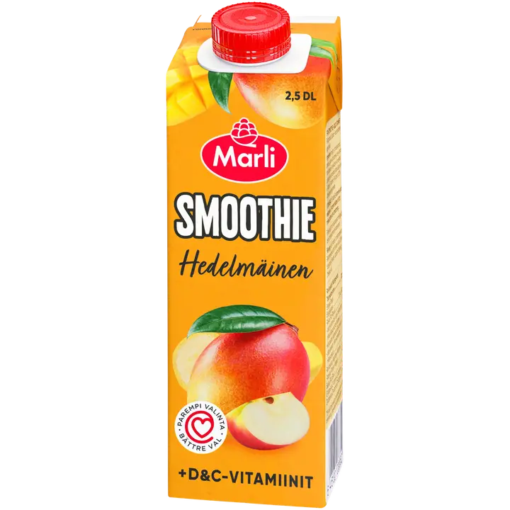 Marli Smoothie hedelmäinen +D&C -vitamiinit 2,5 dl