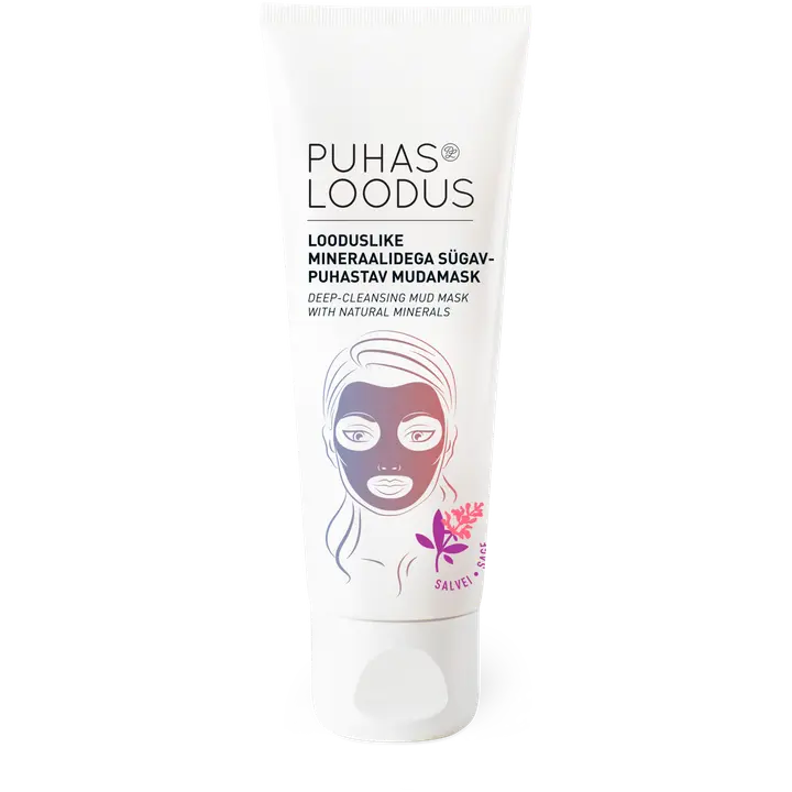 Puhas Loodus mudamask puhastav 75ml