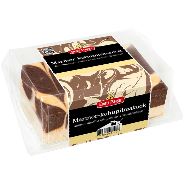 Eesti Pagar Marmor-Kohupiimakook 350 G