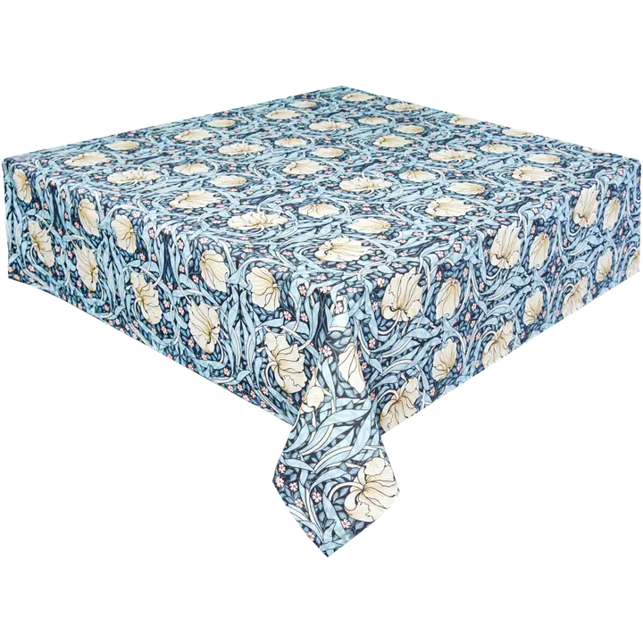 William Morris Pöytäliina Pimpernel sininen 145x250cm