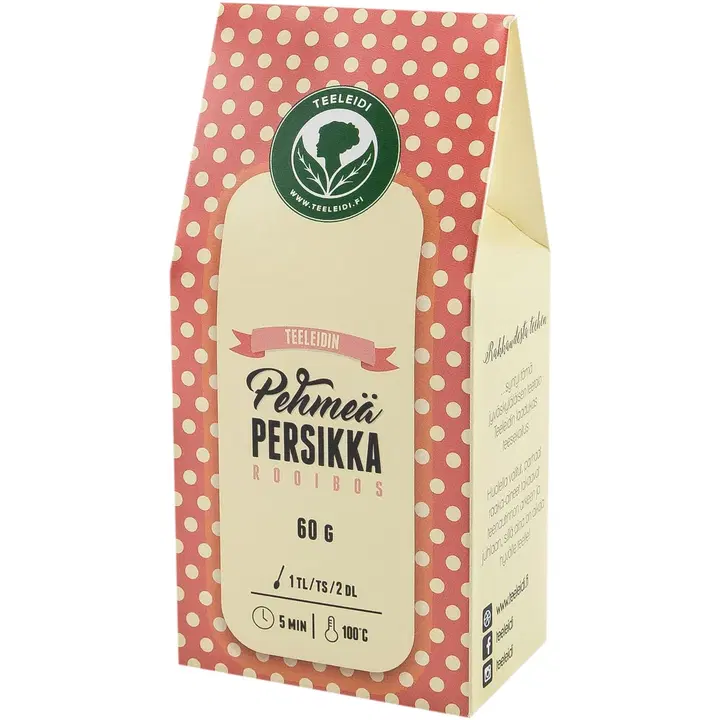 Teeleidi 60g Pehmeä Persikka rooibos
