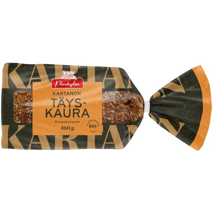 Porokylän Kartanon Täyskaura 460 g Kauravuokaleipä