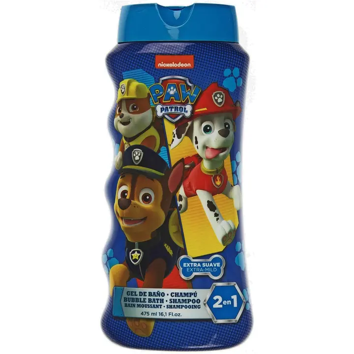 Paw Patrol Ryhmä Hau 475ml 2in1 kylpyvaahto & shampoo