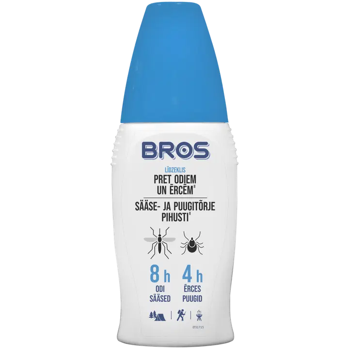 Sääse- ja puugitõrjepihusti Bros 100ml