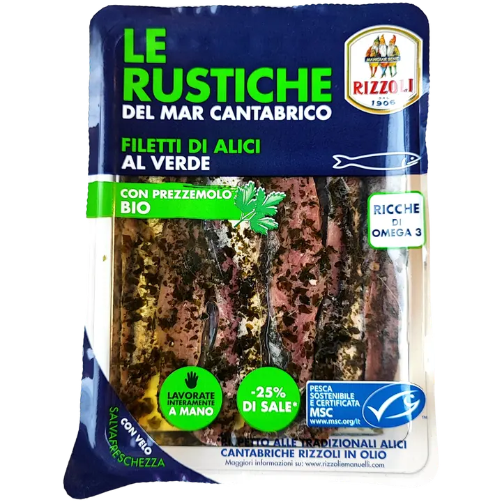 Rizzoli Kantaabria Anšoovised Ürtidega 60 G