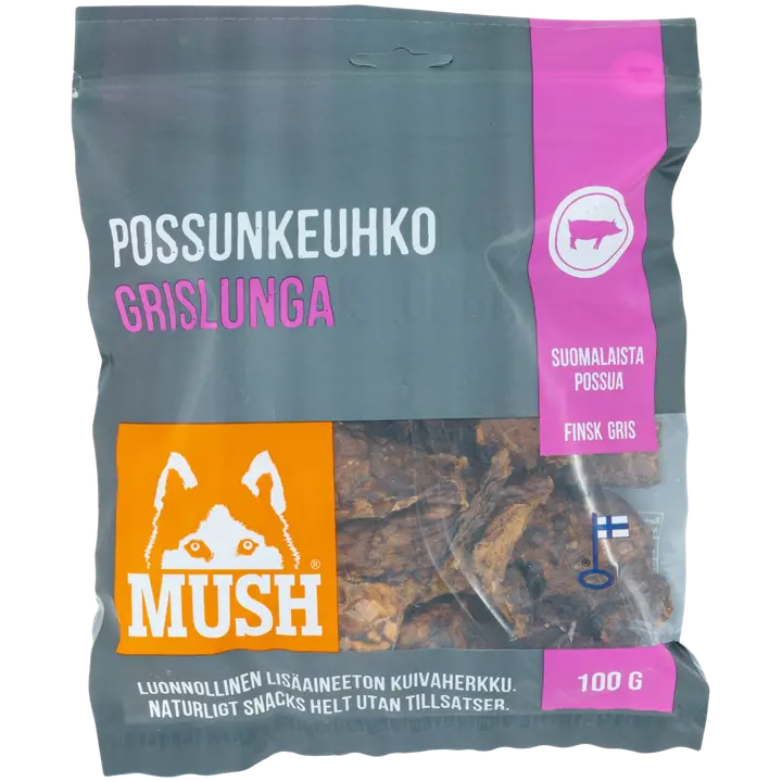 6x Mush Snacks possun keuhko 100g