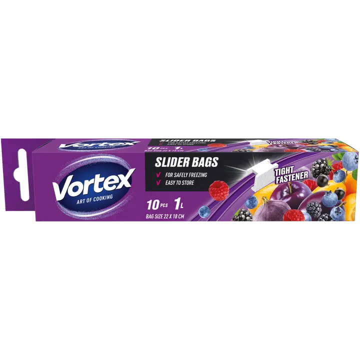 Säilituskotid Vortex 1l 10tk