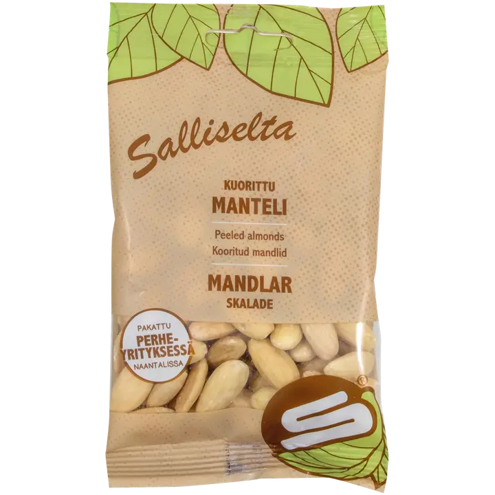 Salliselta Manteli kuorittu 80g
